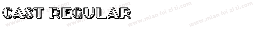 Cast Regular字体转换